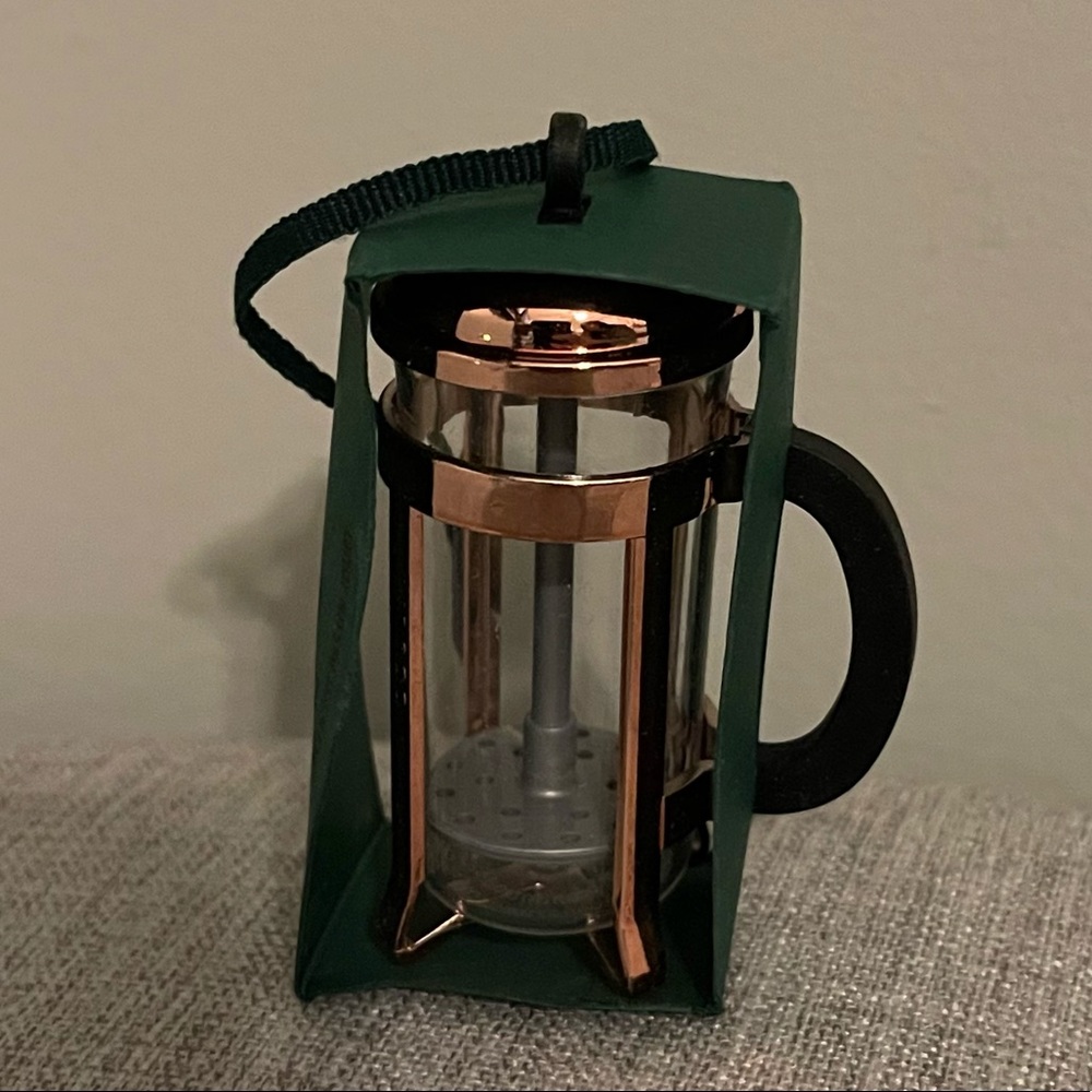 Starbucks‎ French Press Ornament 2016